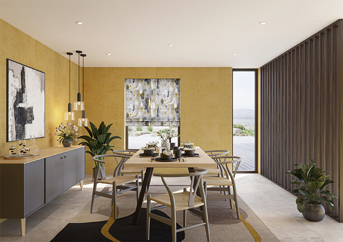Interstellar, Grey - Roman Blind - Image 8